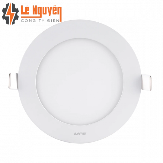 LED Panel âm trần nhôm mặt tròn 12W phi nhỏ ánh sáng vàng RPL-12SV