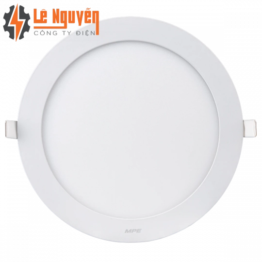 LED Panel âm trần nhôm, mặt tròn, điều chỉnh độ sáng 18W ánh sáng vàng RPL-18V/DIM