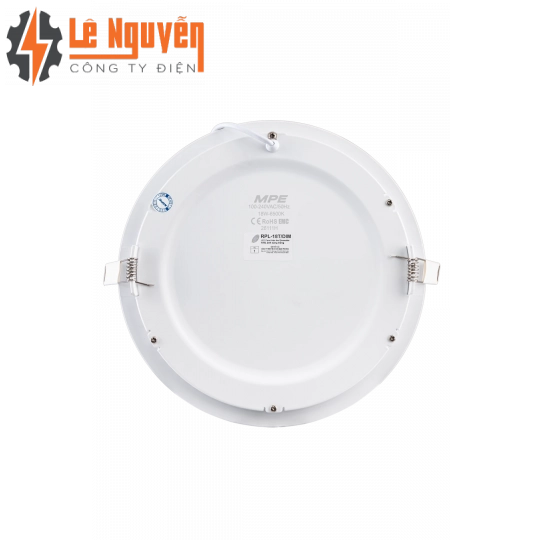 LED Panel âm trần nhôm, mặt tròn, điều chỉnh độ sáng 18W ánh sáng trắng RPL-18T/DIM