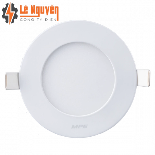 LED Panel âm trần nhôm mặt tròn 6W - 3 chế độ màu RPL-6/3C