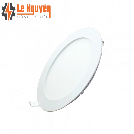 LED Panel âm trần nhôm, mặt tròn, điều chỉnh độ sáng 24W ánh sáng vàng RPL-24V/DIM