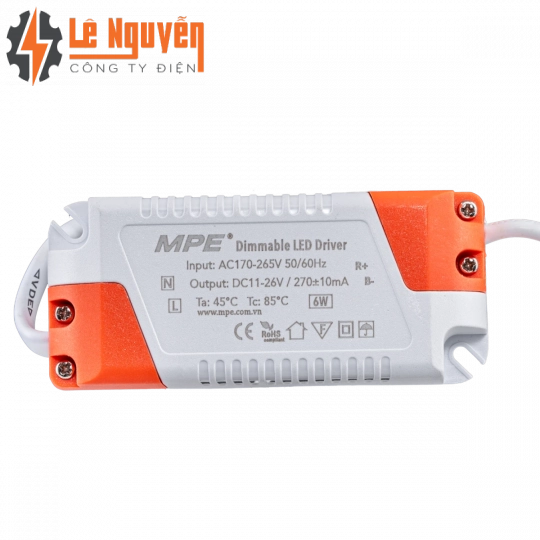 LED Panel âm trần nhôm, mặt tròn, điều chỉnh độ sáng 6W, phi nhỏ, ánh sáng trung tính RPL-6SN/DIM