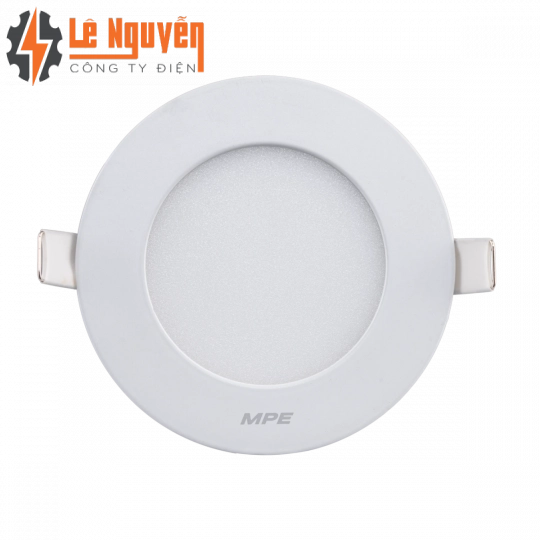 LED Panel âm trần nhôm mặt tròn 6W ánh sáng vàng RPL-6V