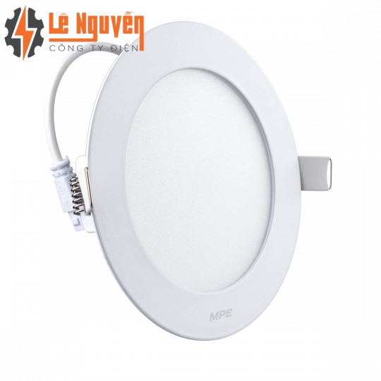 LED Panel âm trần nhôm mặt tròn 9W phi nhỏ - 3 chế độ màu RPL-9S/3C