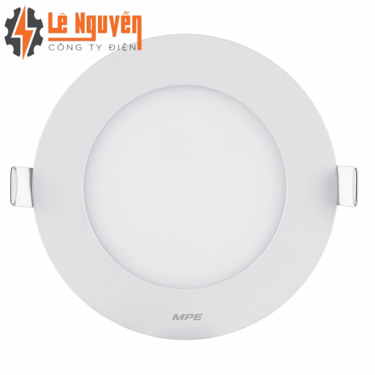 LED Panel âm trần nhôm mặt tròn 9W phi nhỏ ánh sáng vàng RPL-9SV