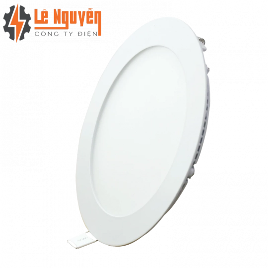 LED Panel âm trần nhôm, mặt tròn, điều chỉnh độ sáng 9W ánh sáng trắng RPL-9T/DIM