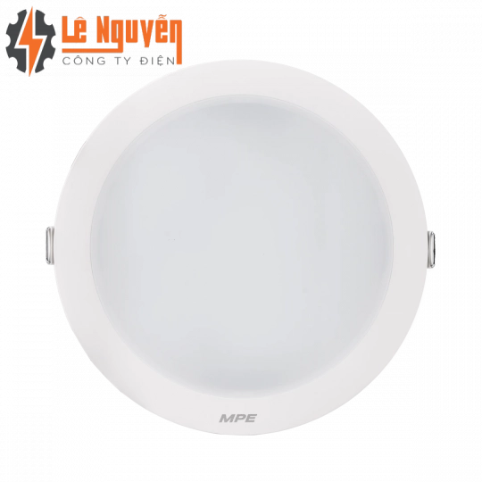 LED Panel âm trần nhựa mặt tròn 12W ánh sáng trắng RPL2-12T