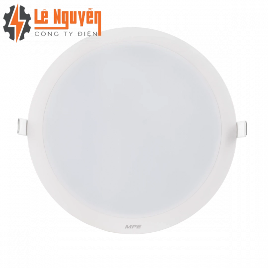 LED Panel âm trần nhựa mặt tròn 18W ánh sáng vàng RPL2-18V