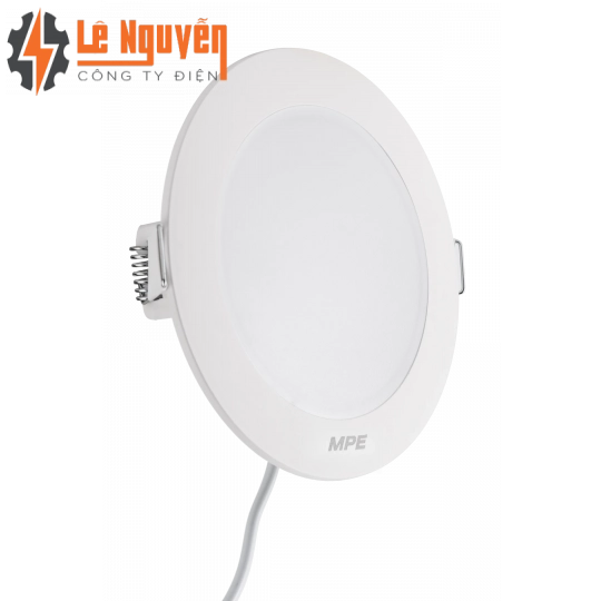 LED Panel âm trần nhựa mặt tròn 6W ánh sáng trắng RPL2-6T