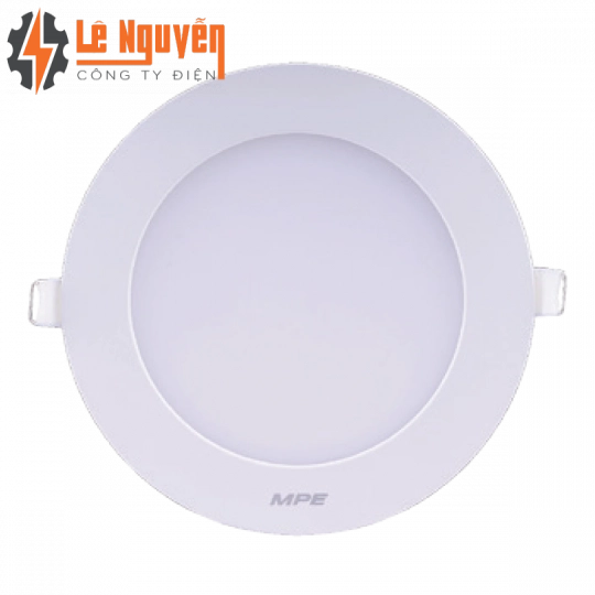 LED Panel âm trần nhựa mặt tròn 9W phi nhỏ ánh sáng vàng RPL3-9SV