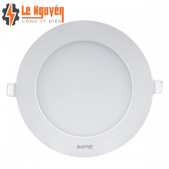 LED Panel âm trần nhựa mặt tròn 9W ánh sáng vàng RPL3-9V