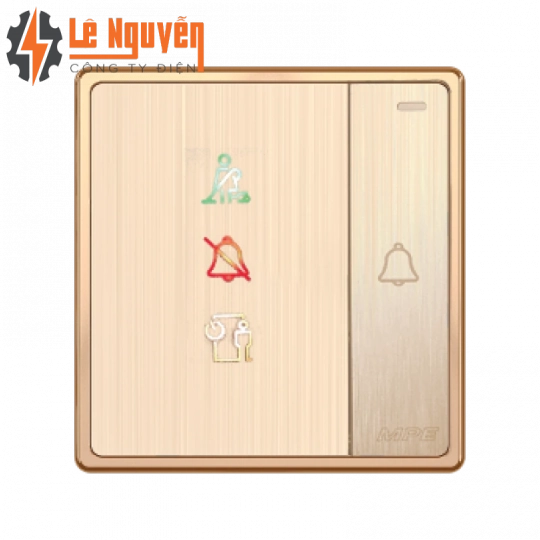 Nút nhấn chuông Tích hợp đèn báo dọn phòng, không làm phiền mã S7CDP