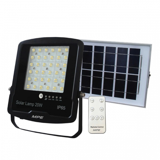 LED pha năng lượng mặt trời 200W ánh sáng trắng SFLD-200T/200V