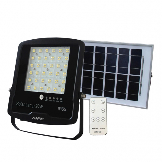 LED pha năng lượng mặt trời 20W ánh sáng trắng SFLD-20T/20V