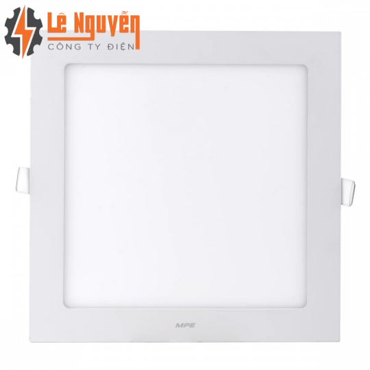 LED Panel âm trần nhôm mặt vuông 18W ánh sáng trắng SPL-18T