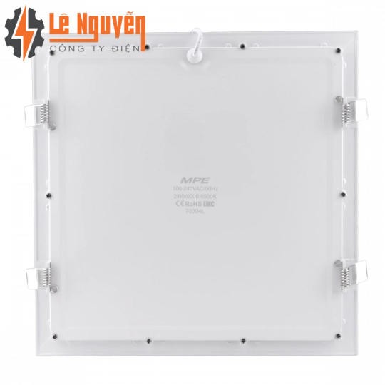 LED Panel âm trần nhôm mặt vuông 24W ánh sáng trắng SPL-24T