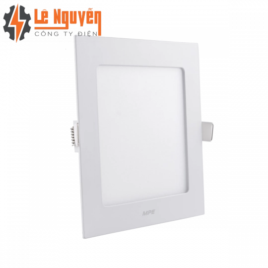 LED Panel âm trần nhôm mặt vuông 9W ánh sáng vàng SPL-9V
