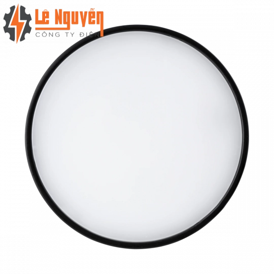 LED Downlight ốp nổi tràn viền đen, mặt tròn 16W - 3 chế độ màu SRDLB-16/3C