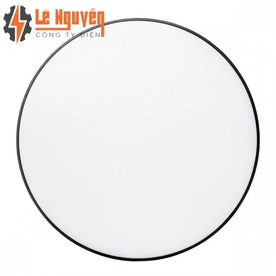 LED Downlight ốp nổi tràn viền đen, mặt tròn 48W - 3 chế độ màu SRDLB-48/3C