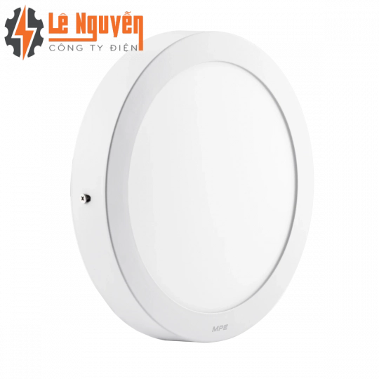 LED Panel ốp nổi nhôm, mặt tròn 24W ánh sáng trắng SRPL-24T