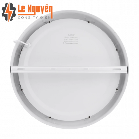 LED Panel ốp nổi nhôm, mặt tròn 24W ánh sáng vàng SRPL-24V