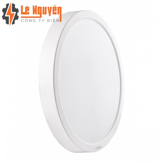 LED Panel ốp nổi nhựa, mặt tròn 24W ánh sáng vàng SRPL2-24V