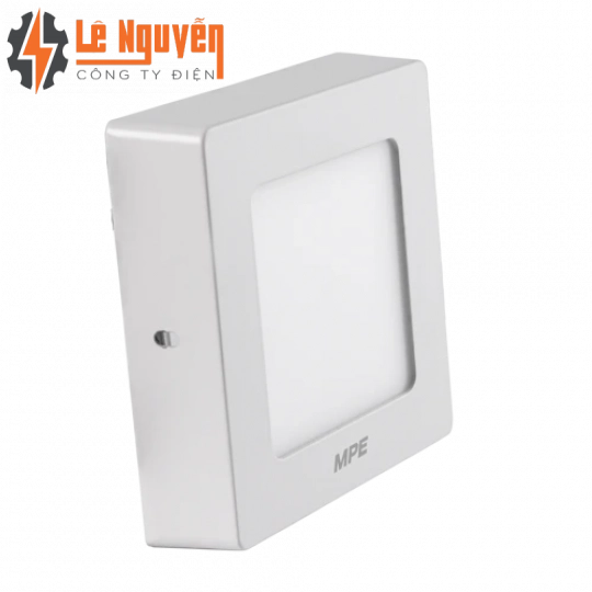 LED Panel ốp nổi nhôm, mặt vuông 12W - 3 chế độ màu SSPL-12/3C