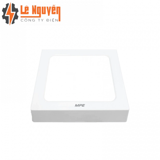 LED Panel ốp nổi nhựa, mặt vuông 24W ánh sáng trắng SSPL2-24T