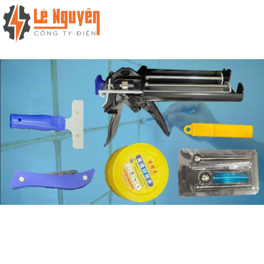  Súng + Bộ làm  đẹp cho keo 2 TP  E10 