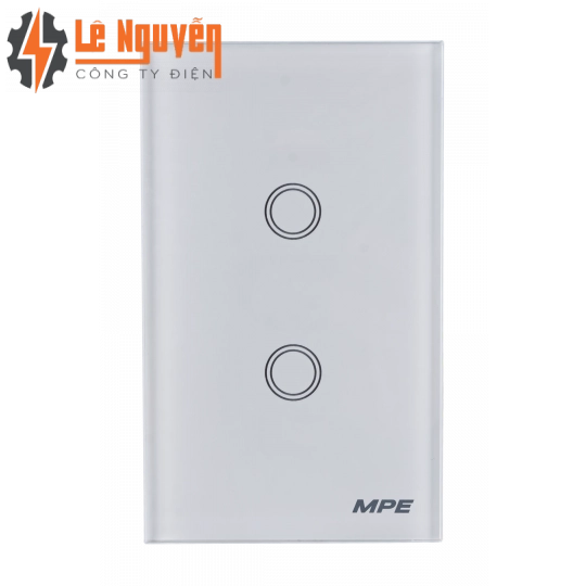 Mặt 2 công tắc, điều khiển Wifi SW2/SC