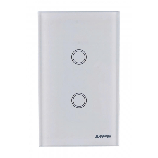 Mặt 2 công tắc, điều khiển Wifi SW2/SC