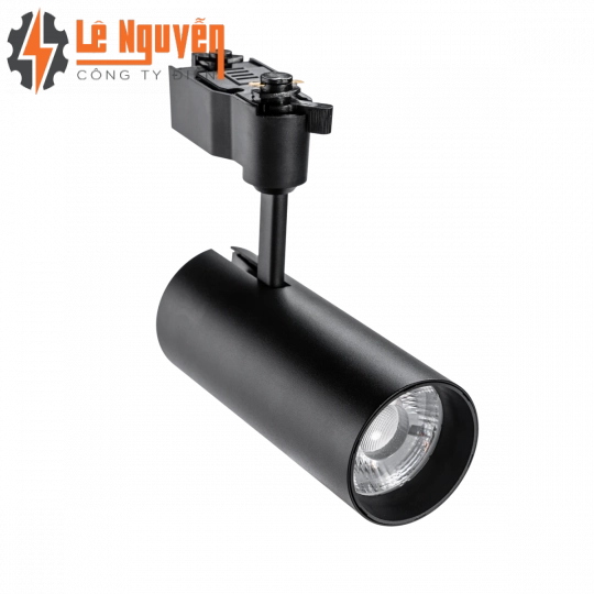 LED chiếu điểm gắn ray màu đen 25W ánh sáng trung tính TSLB2-25N