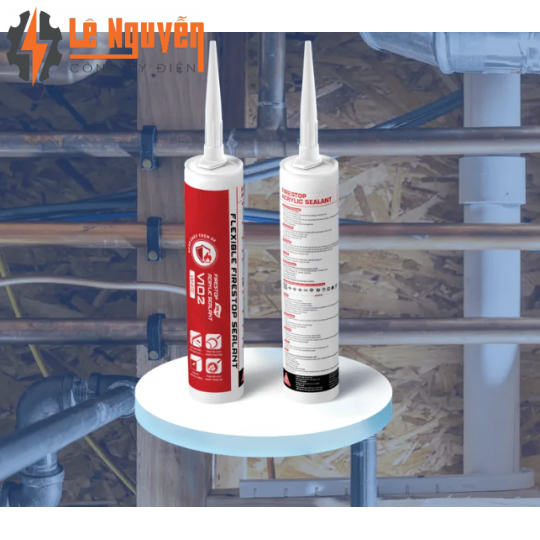 KEO SILICONE VCC  V102 chai  (Màu trắng)