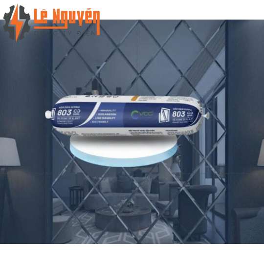 KEO SILICONE VCC   803 xúc  xích  (Màu trong)