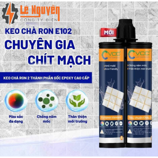 KEO SILICONE VCC  E102 chai  (Các màu)