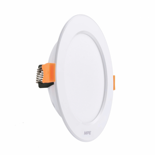 LED Downlight âm trần nhôm viền trắng 5W ánh sáng trắng DLT2-5T