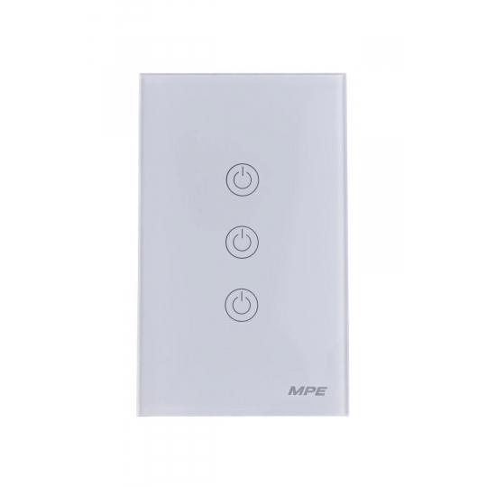 Mặt 3 công tắc, điều khiển Zigbee SW3/ZB