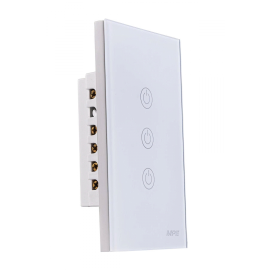Mặt 3 công tắc, điều khiển Zigbee SW3/ZB
