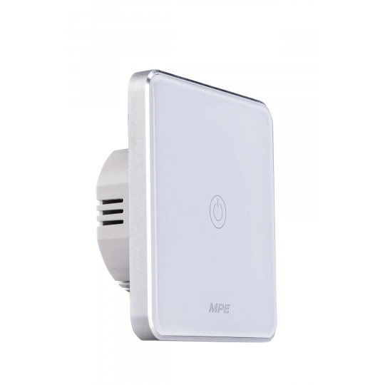 Mặt 1 công tắc hình vuông, điều khiển Zigbee SWV1/ZB 